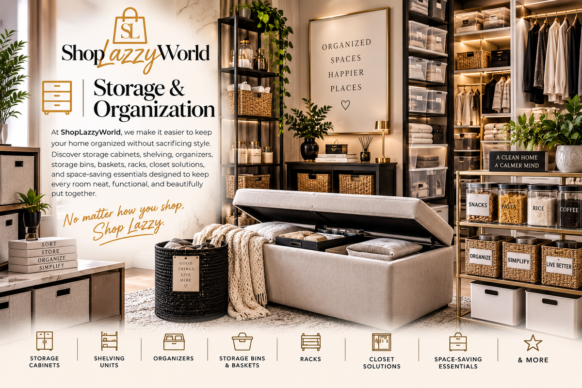🗄️ Storage & Organization
