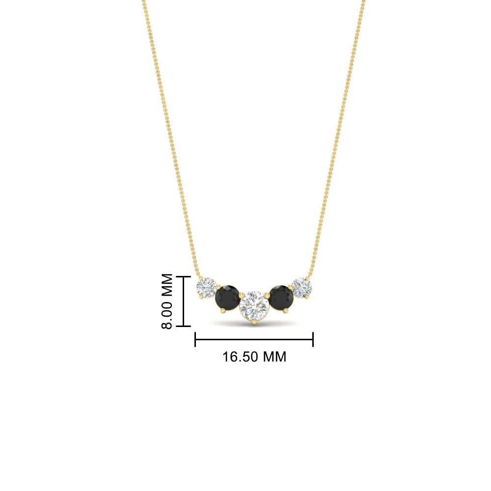 0.75 Carat Graduating Round Diamond Pendant
