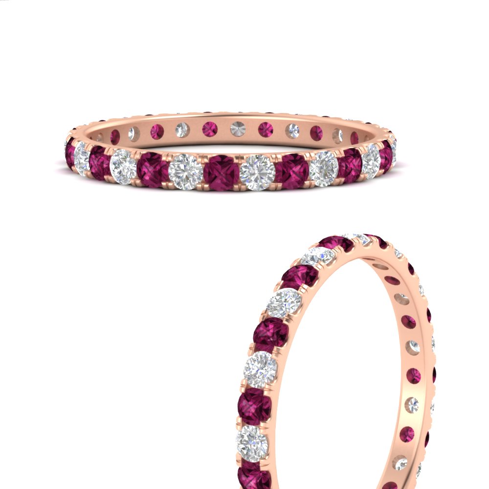 0.75 Ct. Round Eternity Wedding Band