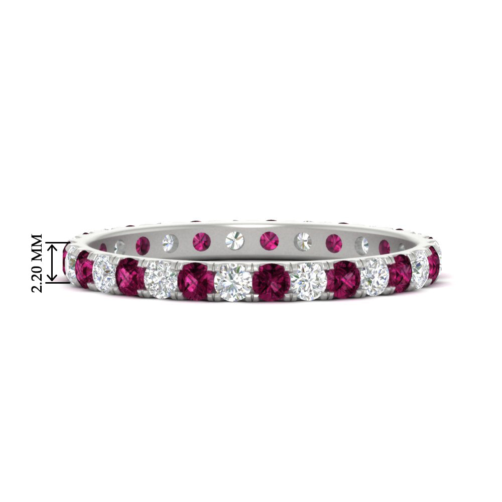 0.75 Ct. Round Eternity Wedding Band