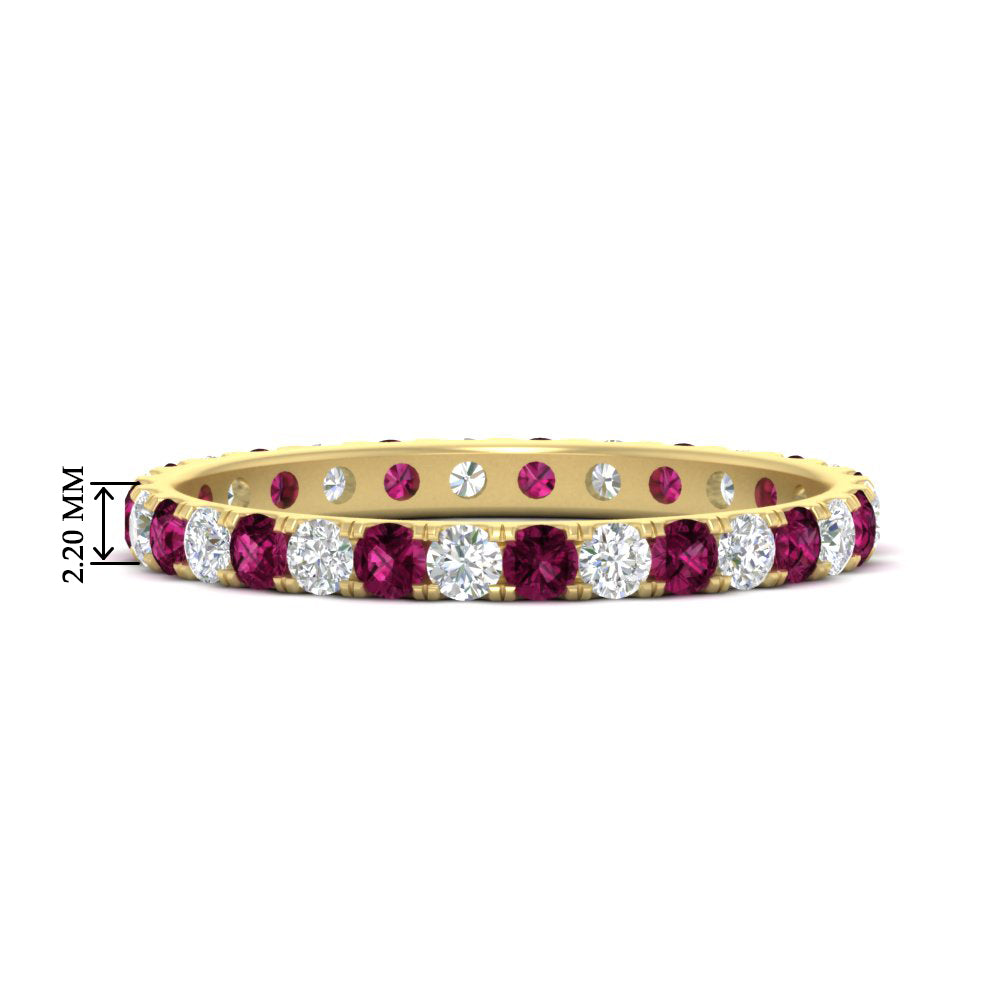 0.75 Ct. Round Eternity Wedding Band