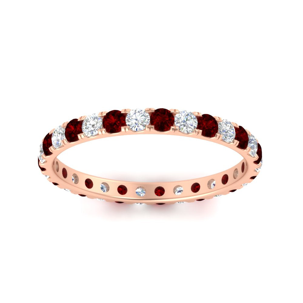 0.75 Ct. Round Eternity Wedding Band
