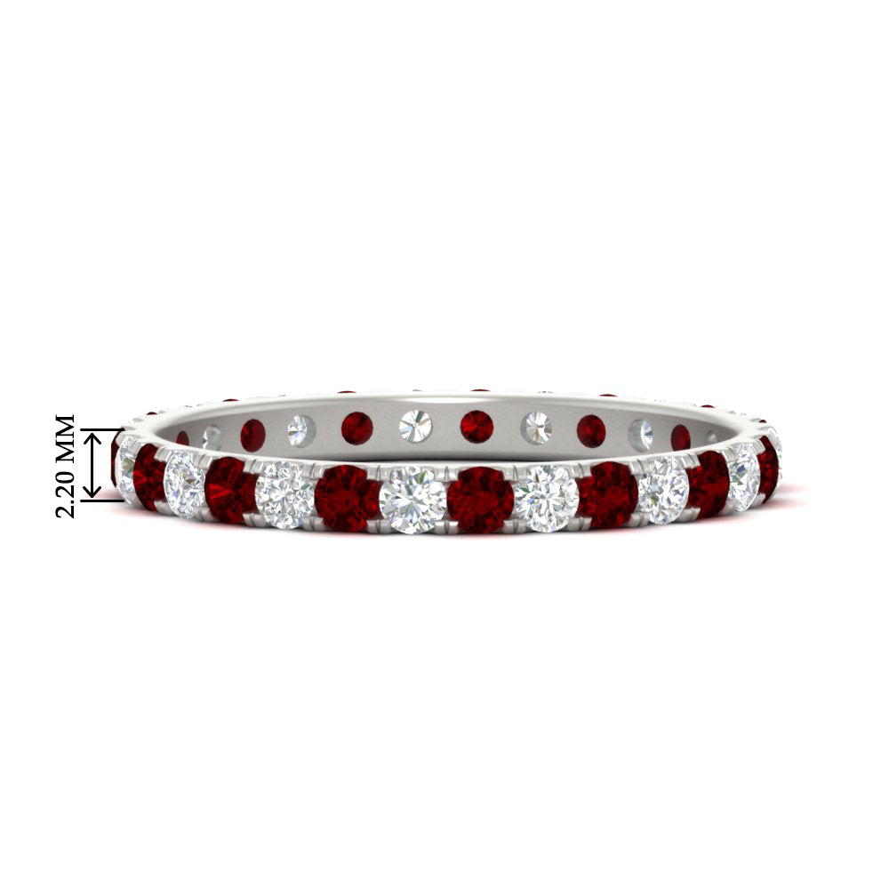 0.75 Ct. Round Eternity Wedding Band