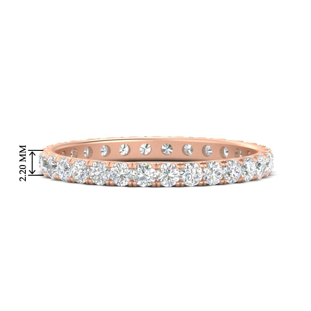 0.75 Ct. Round Eternity Wedding Band