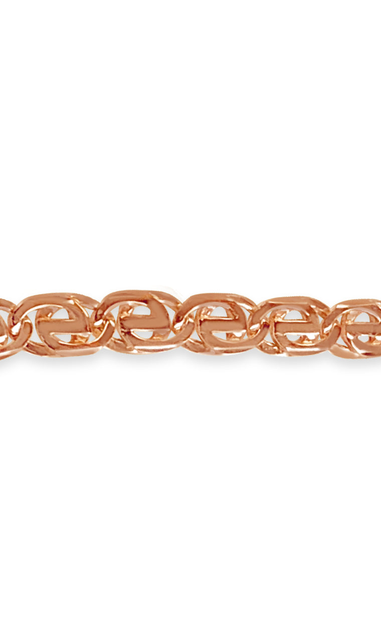 Tiger Eye Solid White/Yellow/Rose Gold Handmade Bracelet , 13mm, 6.5-10 Inch