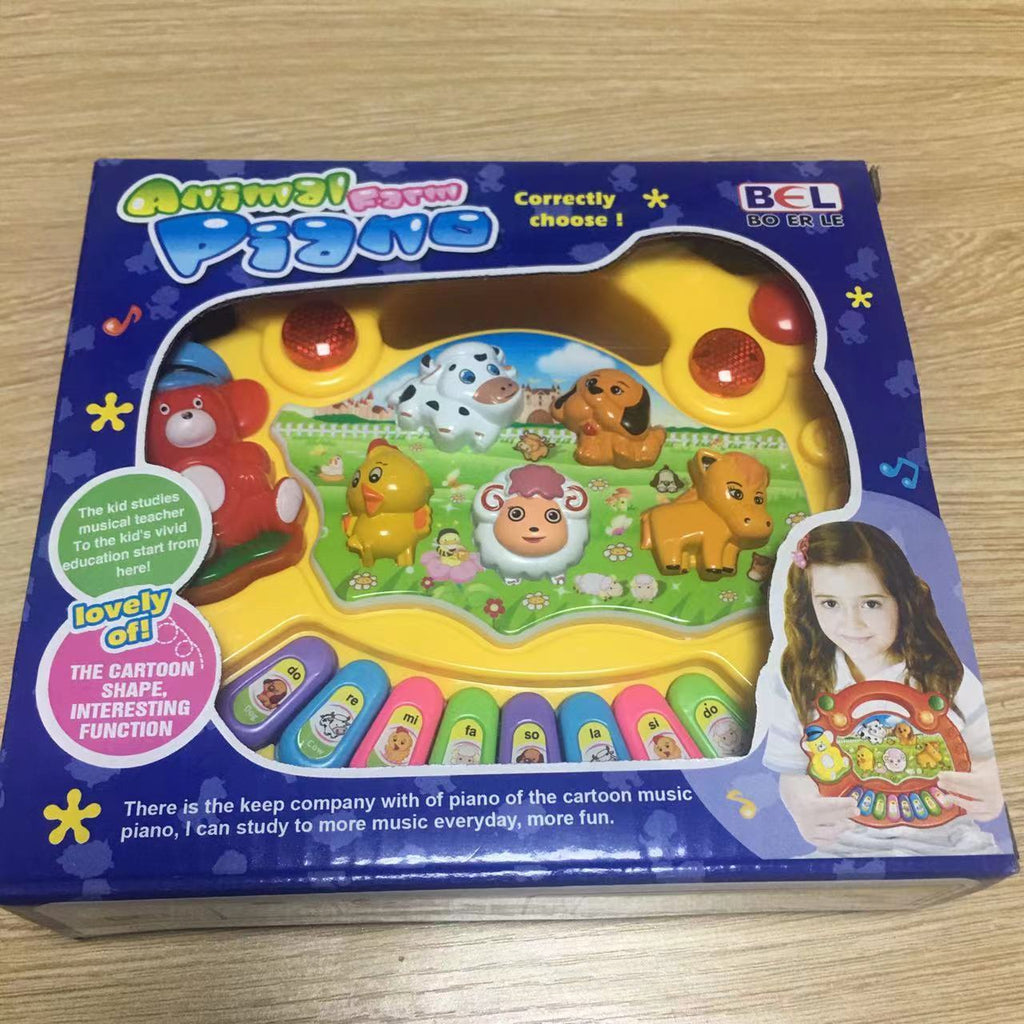 Farm Animal Musical Keyboard Toy — Ages 3+