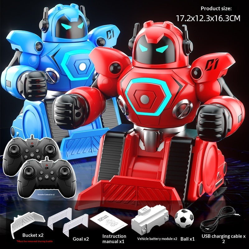 Two-Robot RC Battle Play Set — Ages 4–6