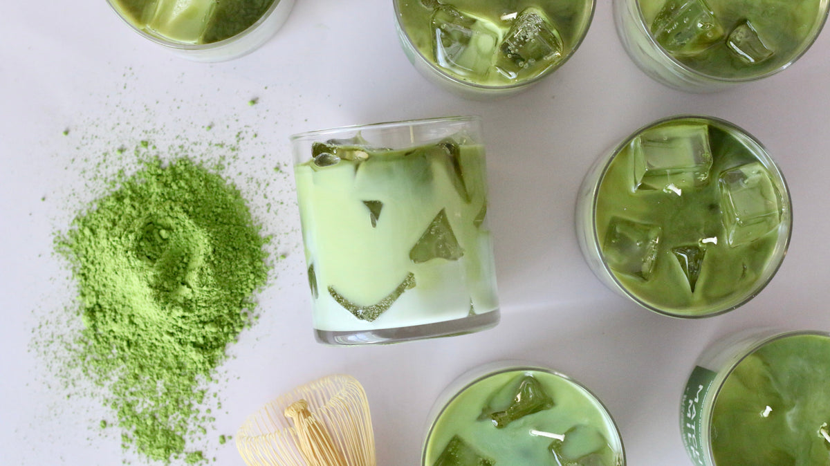 Matcha Milk Container Candle