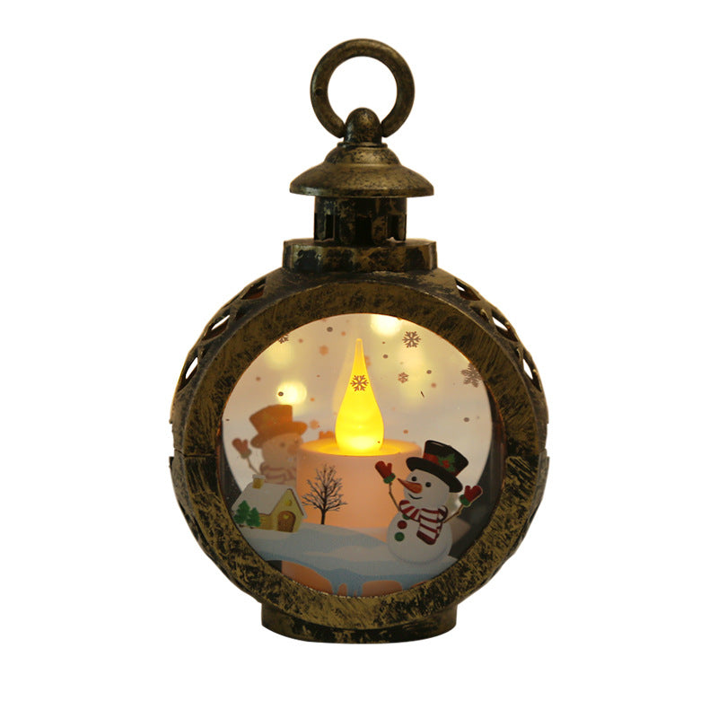 Christmas decorations, luminous night lights, pendant decorations, props, desktop candles, table lamps, and window displays