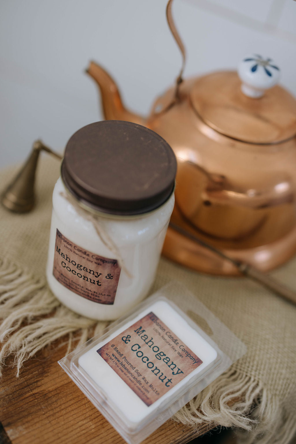 Mahogany & Coconut Candle