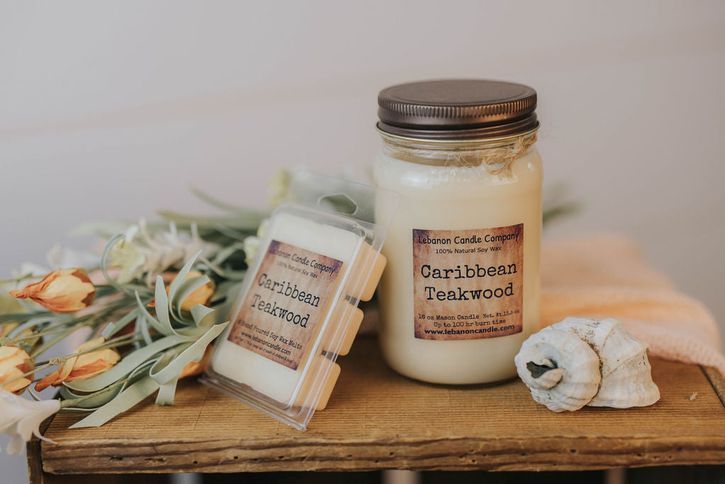 Caribbean Teakwood Candle