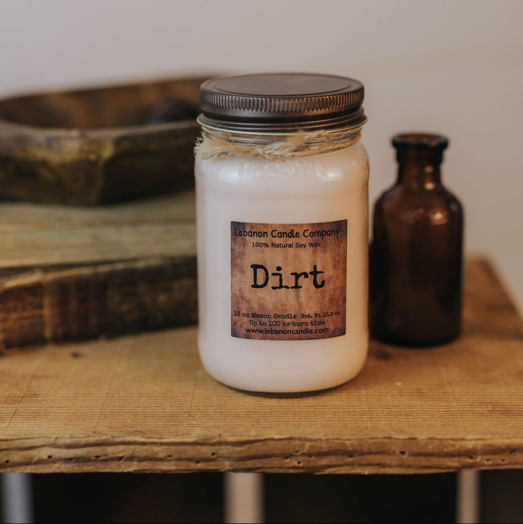 Dirt Candle
