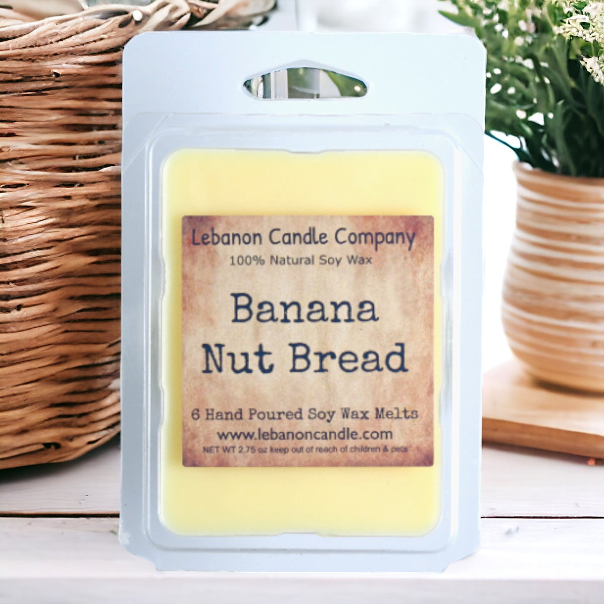 Banana Nut Bread Wax Melt