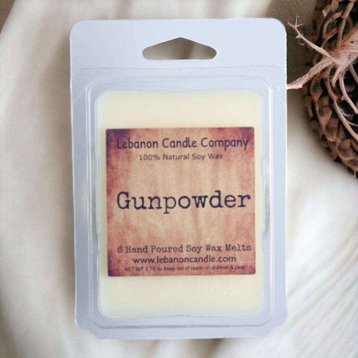 Gunpowder Wax Melt
