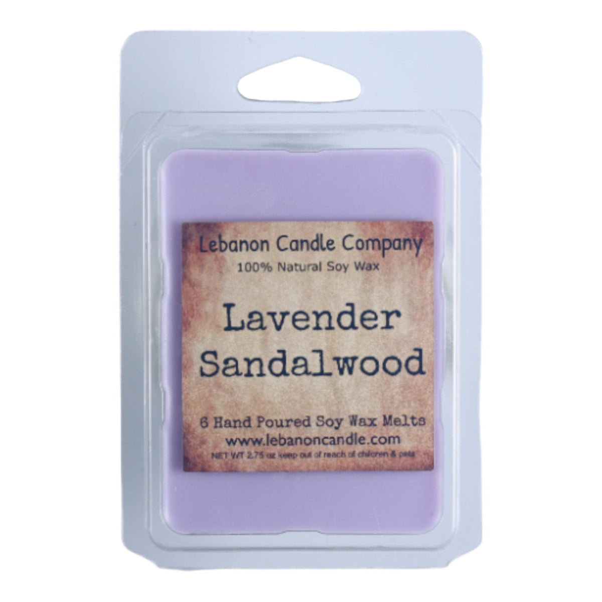 Lavender Sandalwood Wax Melt
