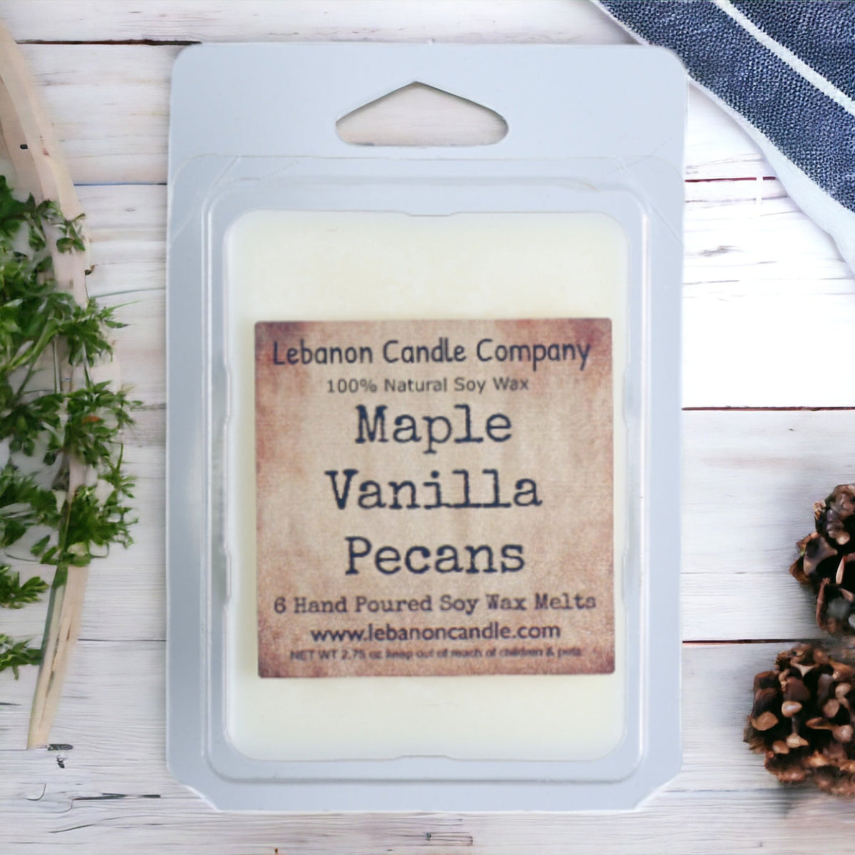 Maple Vanilla Pecans Wax Melt