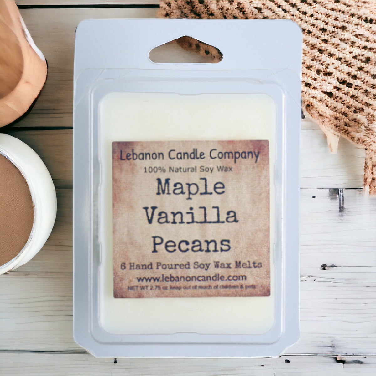 Maple Vanilla Pecans Wax Melt
