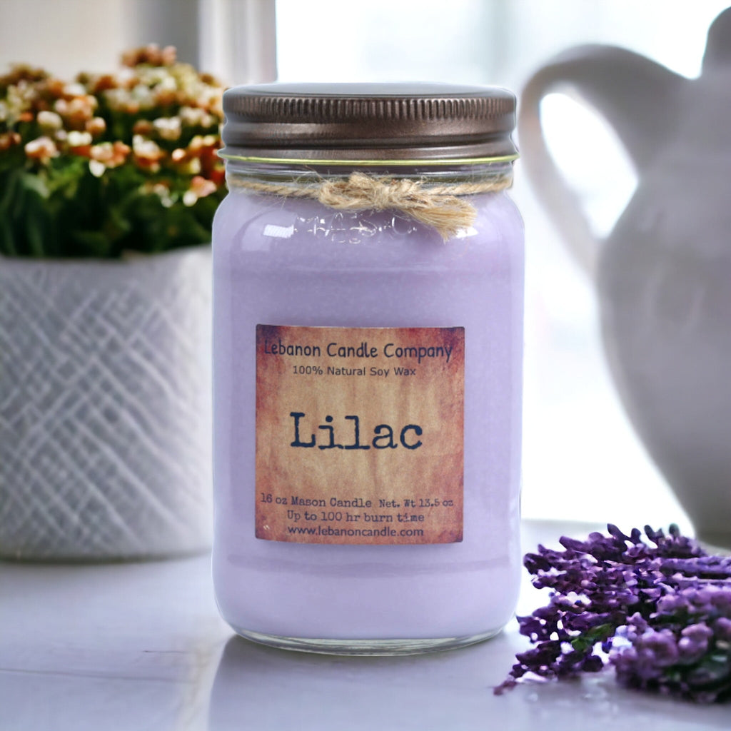 Lilac Candle
