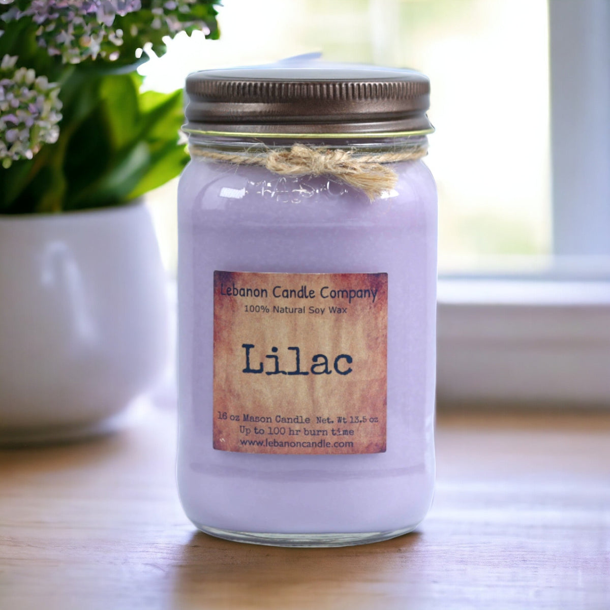 Lilac Candle