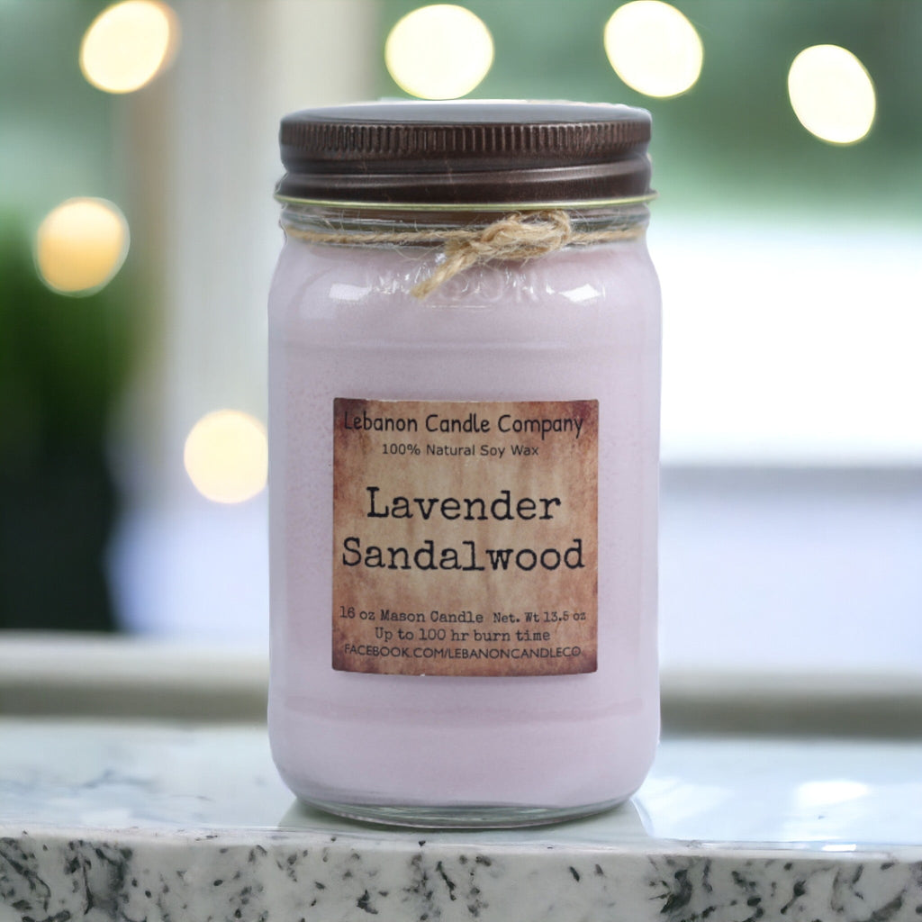 Lavender Sandalwood Candle