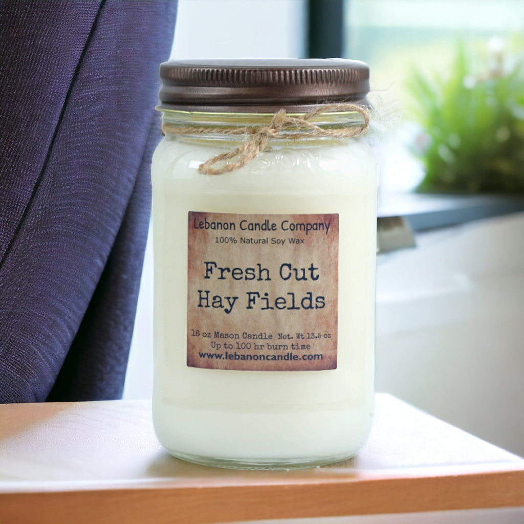 Fresh Cut Hay Fields Candle