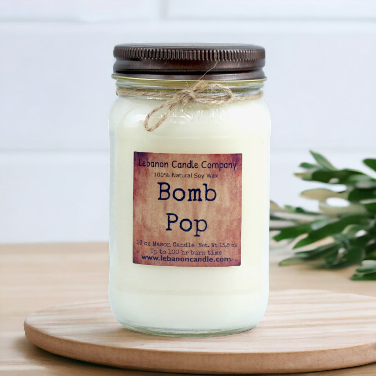 Bomb Pop Candle