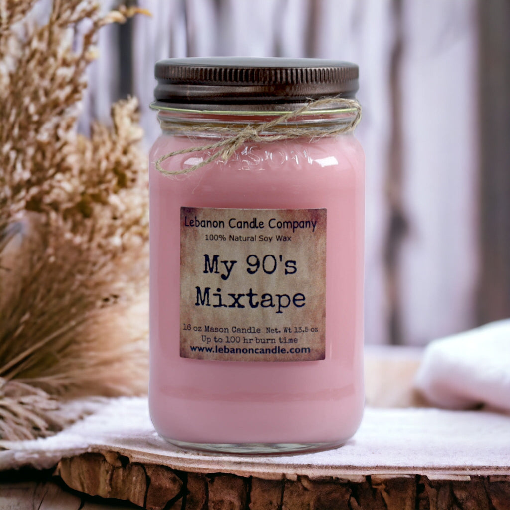 My 90's Mixtape Candle
