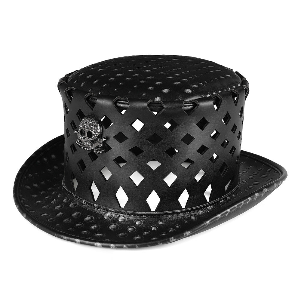 Halloween PU Leather Plague Doctor COSPLAY Hat