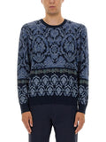 Etro Men Cotton Jacquard Knit
