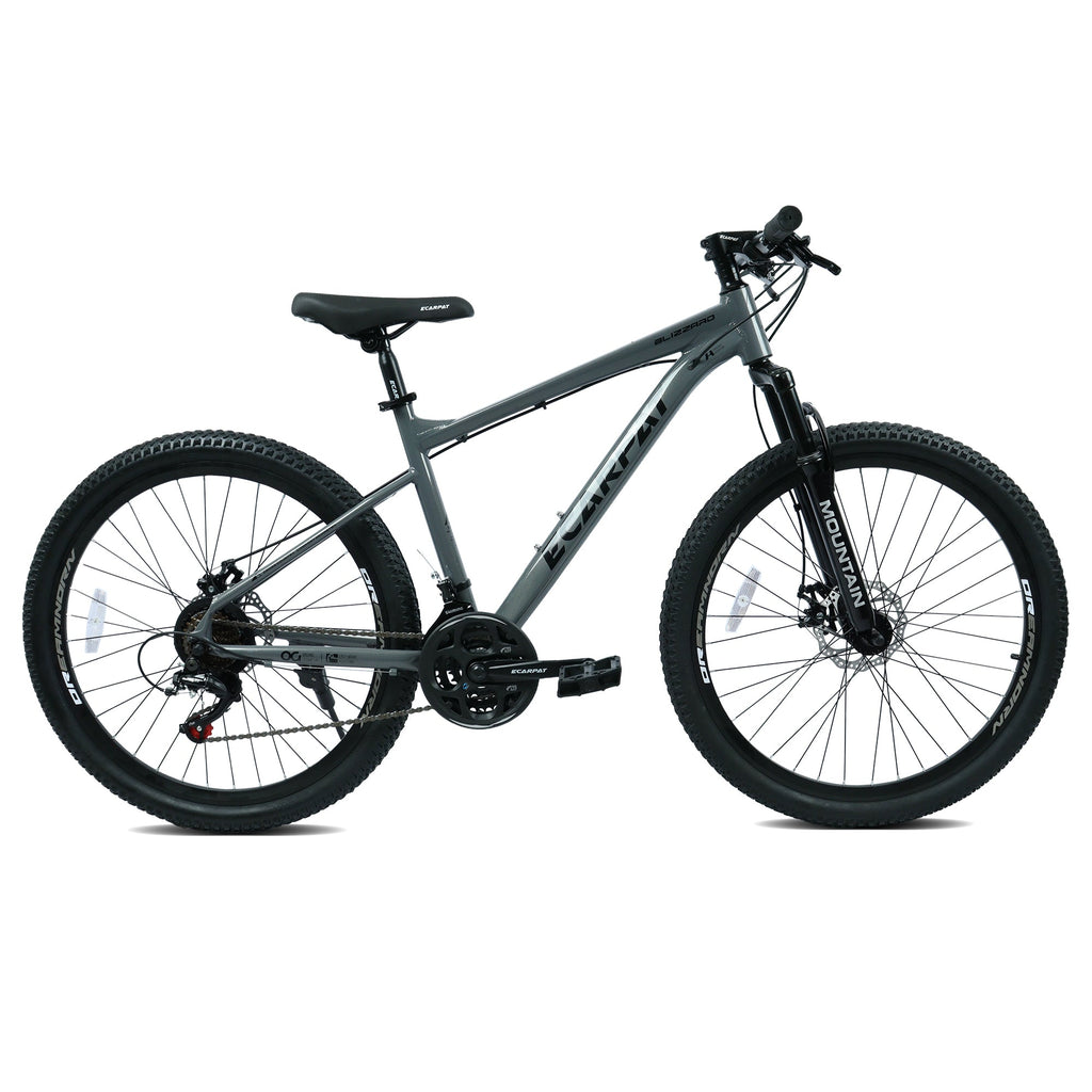 26 Inch All-Terrain Mountain Bike with Disc Brakes - Carbon Steel