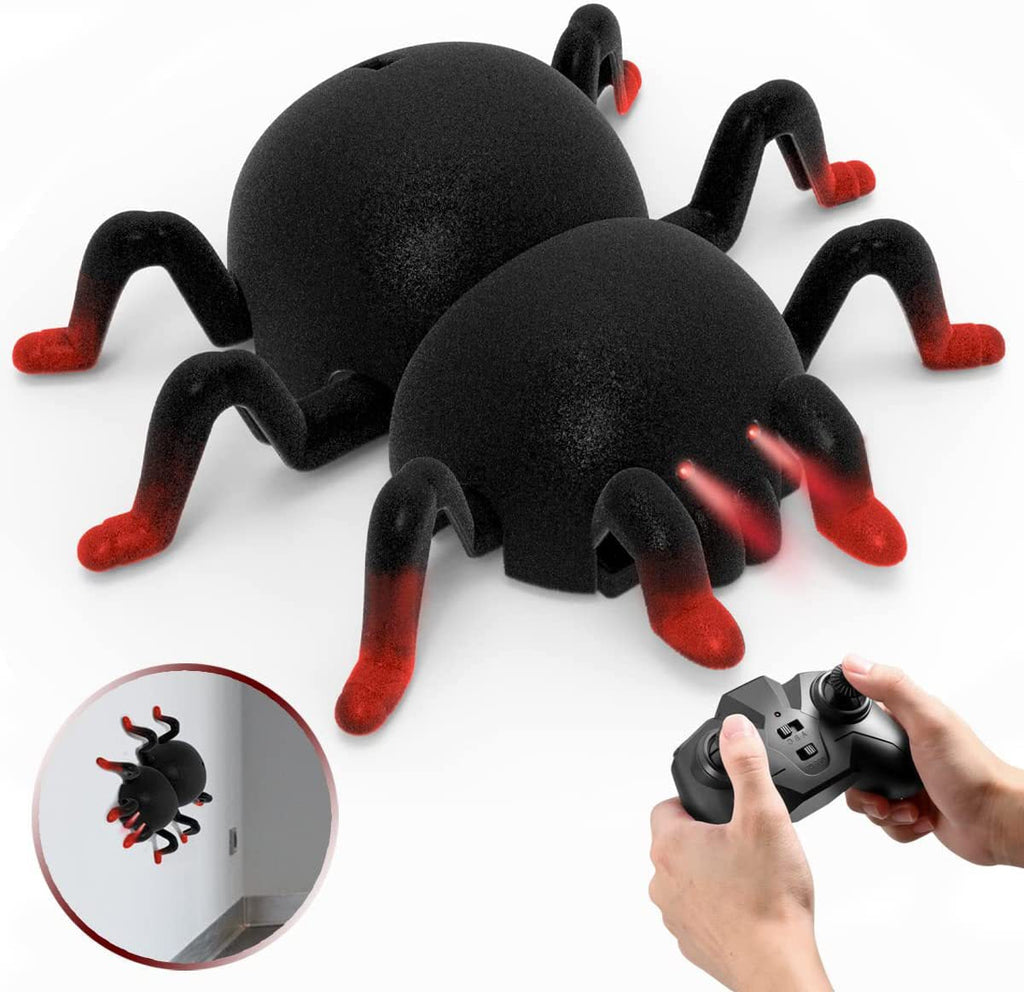 Remote-Controlled Spider Wall-Climbing Toy — Ages 7–14