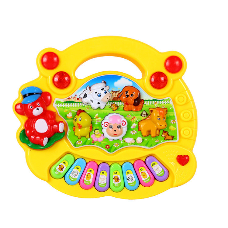 Farm Animal Musical Keyboard Toy — Ages 3+