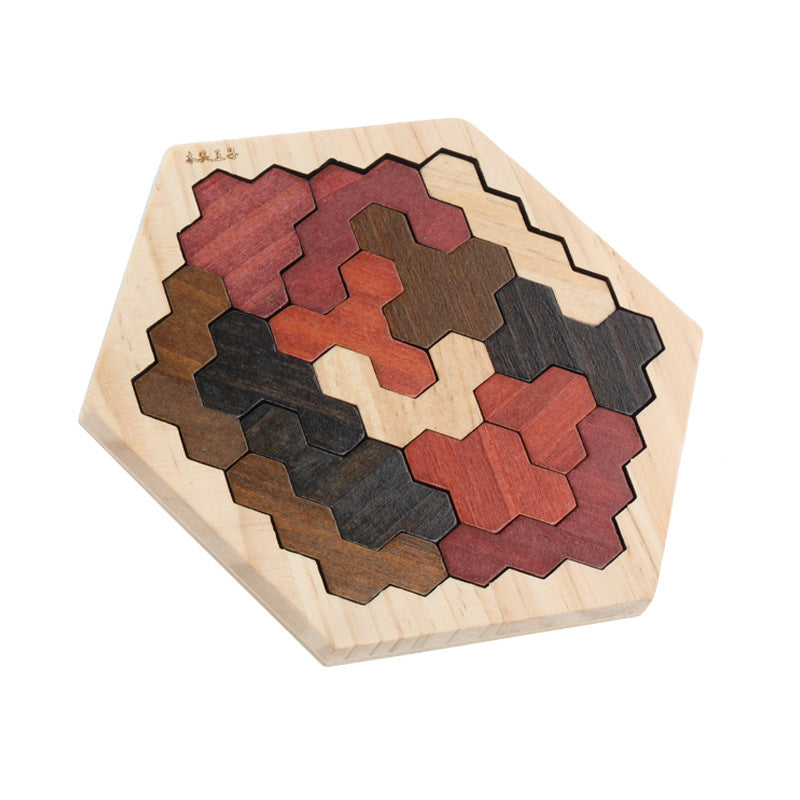 Wooden Geometric Puzzle
