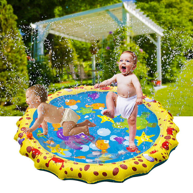 100 cm Outdoor Sprinkler Play Mat — Ages 4–6