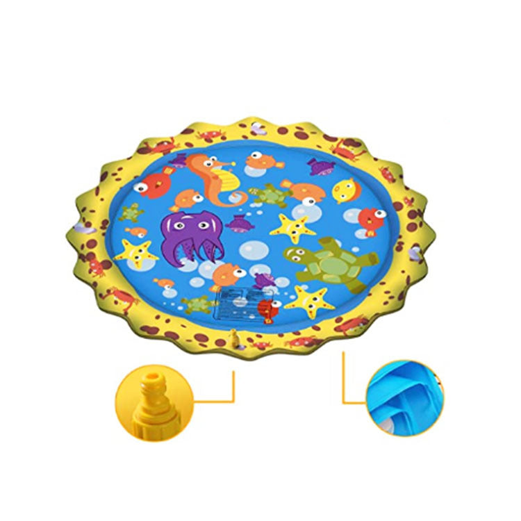 100 cm Outdoor Sprinkler Play Mat — Ages 4–6