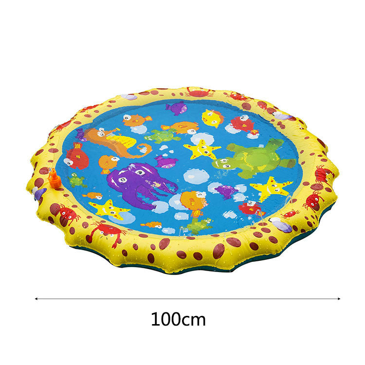 100 cm Outdoor Sprinkler Play Mat — Ages 4–6