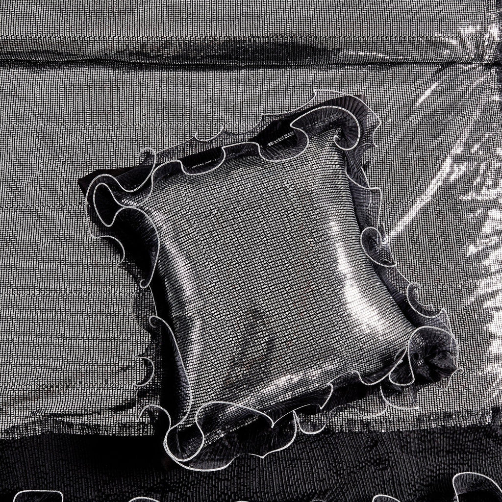 Tache Night Out Black & Silver 6-Piece Comforter Set