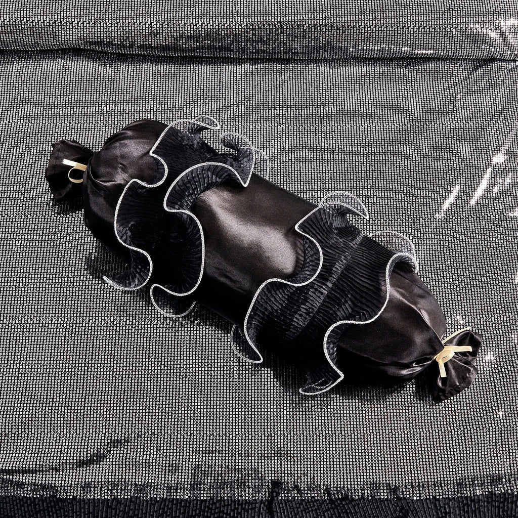 Tache Night Out Black & Silver 6-Piece Comforter Set