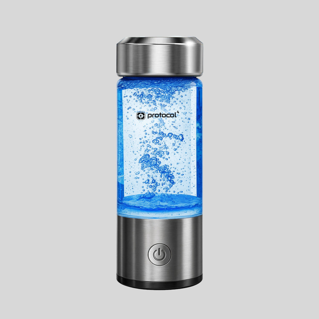 Hydrogen Glass Bottle