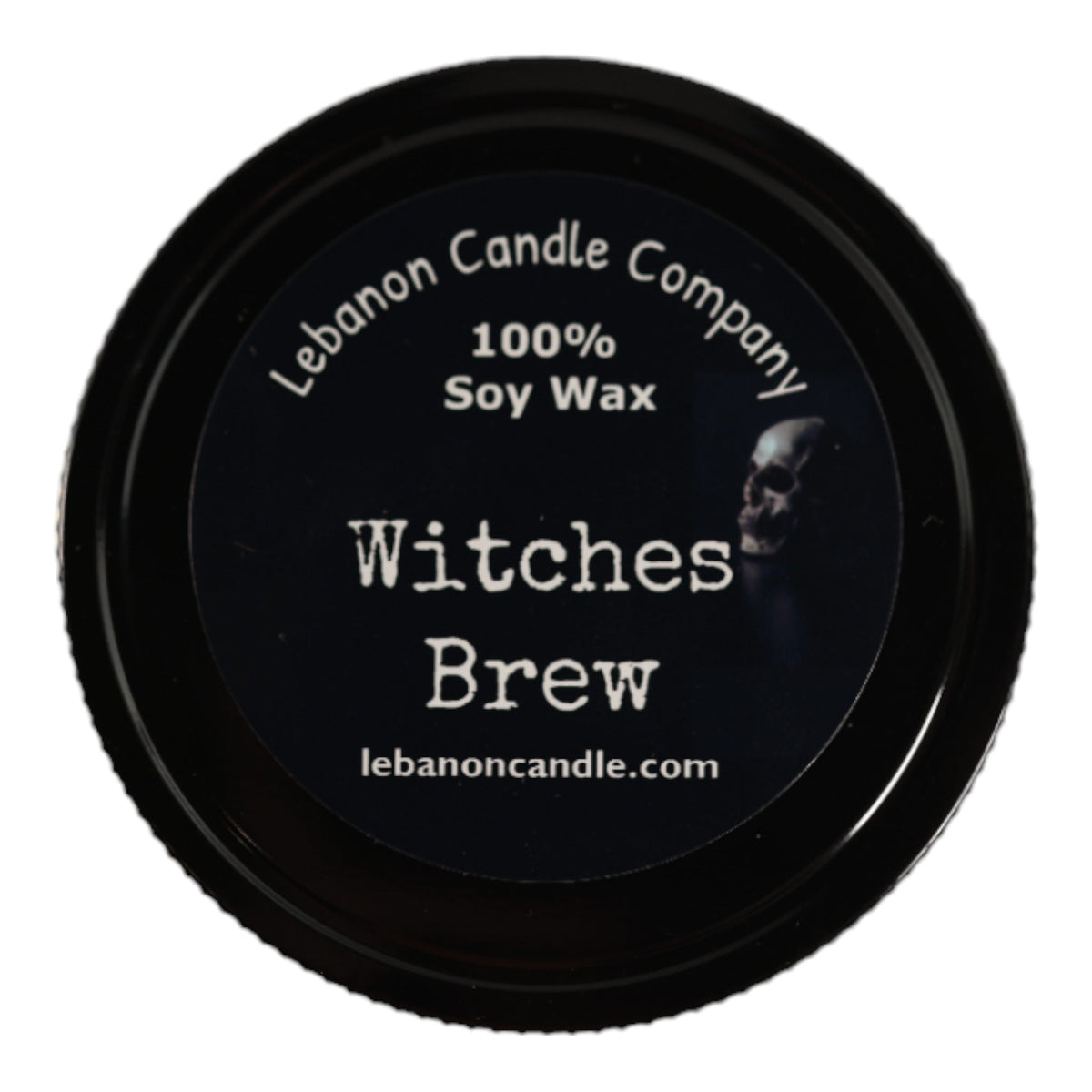 Witches Brew Scented Skull Candle