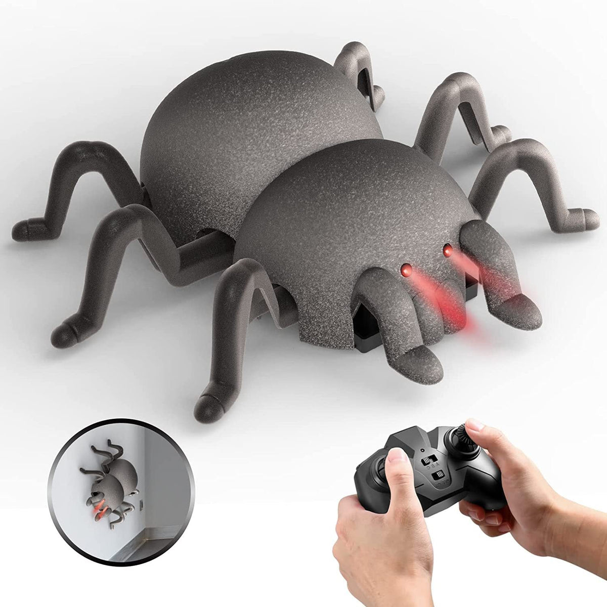 Remote-Controlled Spider Wall-Climbing Toy — Ages 7–14
