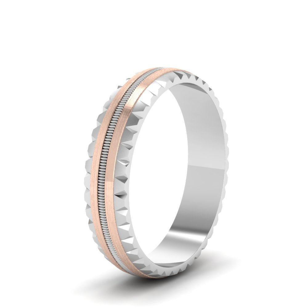 Milgrain Chiseled Band