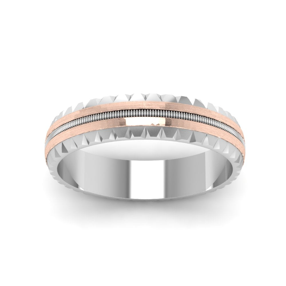Milgrain Chiseled Band