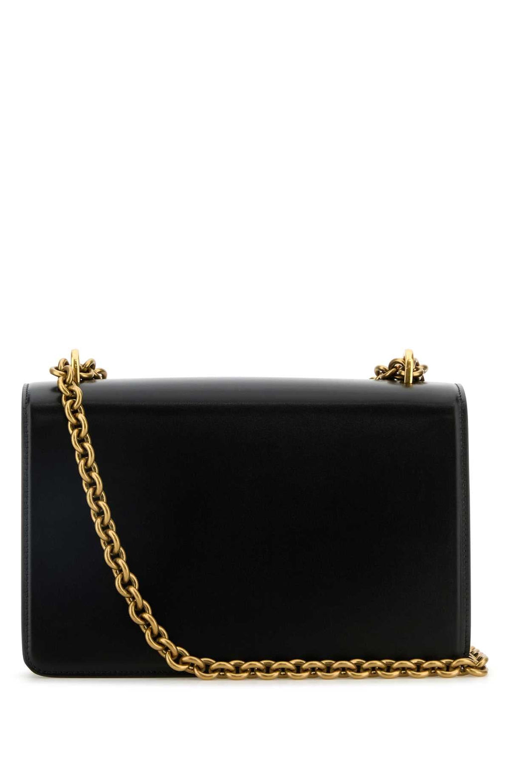 Valentino Garavani Women Black Leather Vain Shoulder Bag