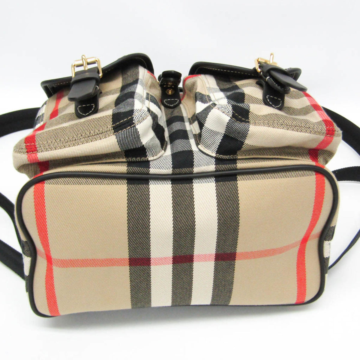 Burberry Enfild · Check Canvas & Leather