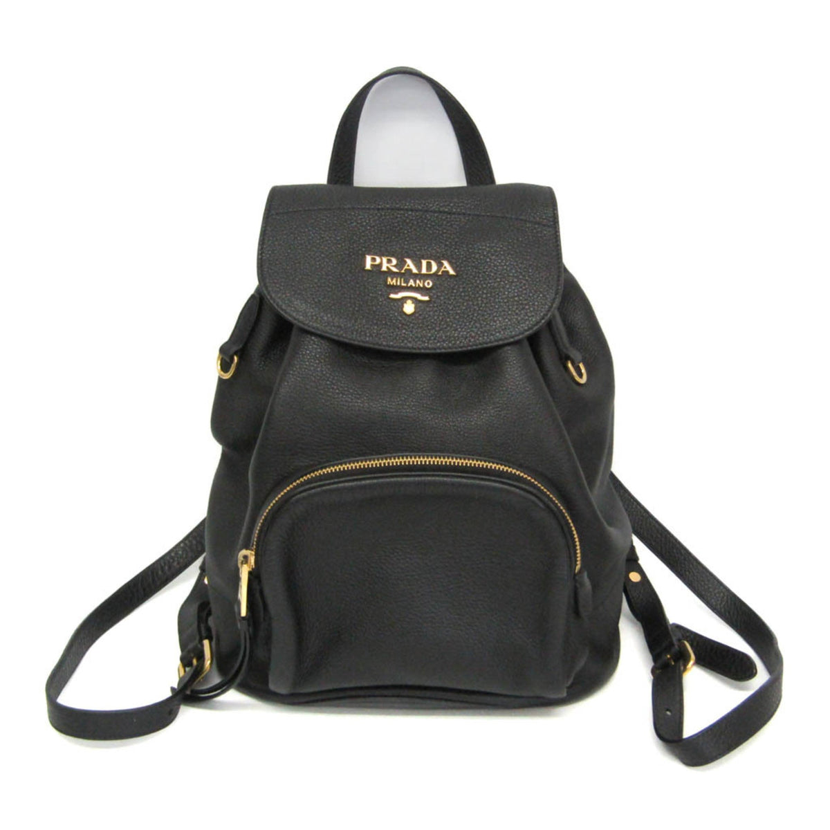 Prada Vitello Daino · Leather Backpack