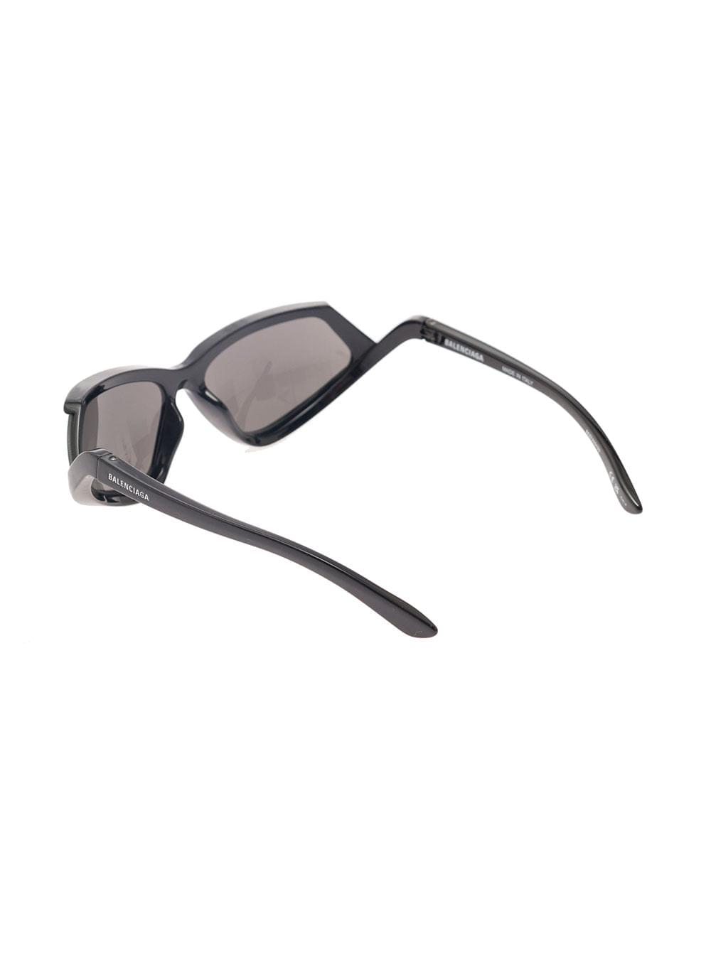 Balenciaga Women 'Side Xpander' Black With Logo Lettering On The Temples In Nylon Woman