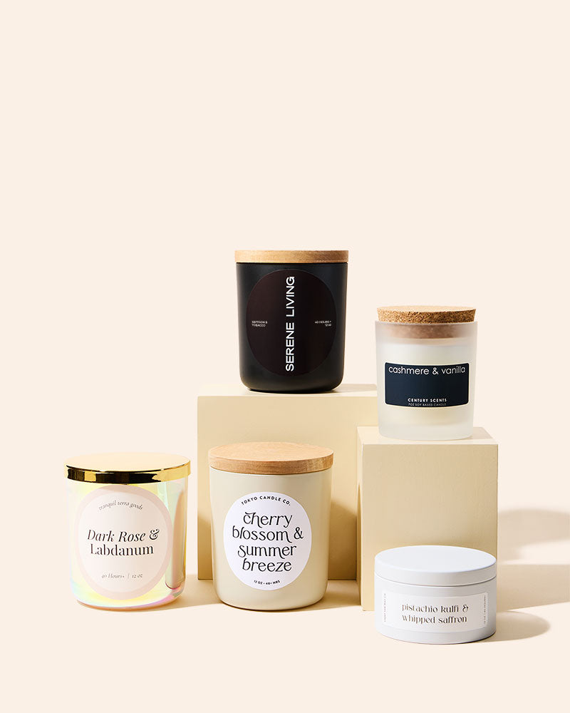 7oz icon private label candle