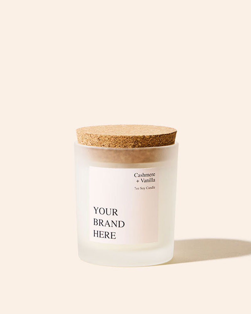 7oz icon private label candle