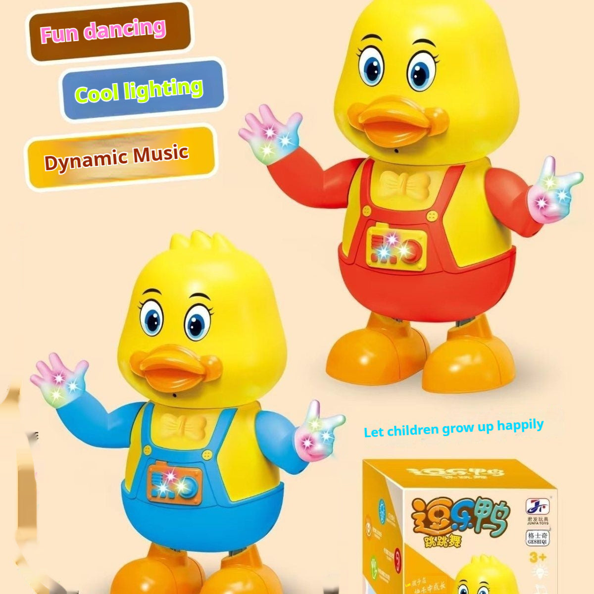 Dancing Musical Duck Toy — Ages 3+
